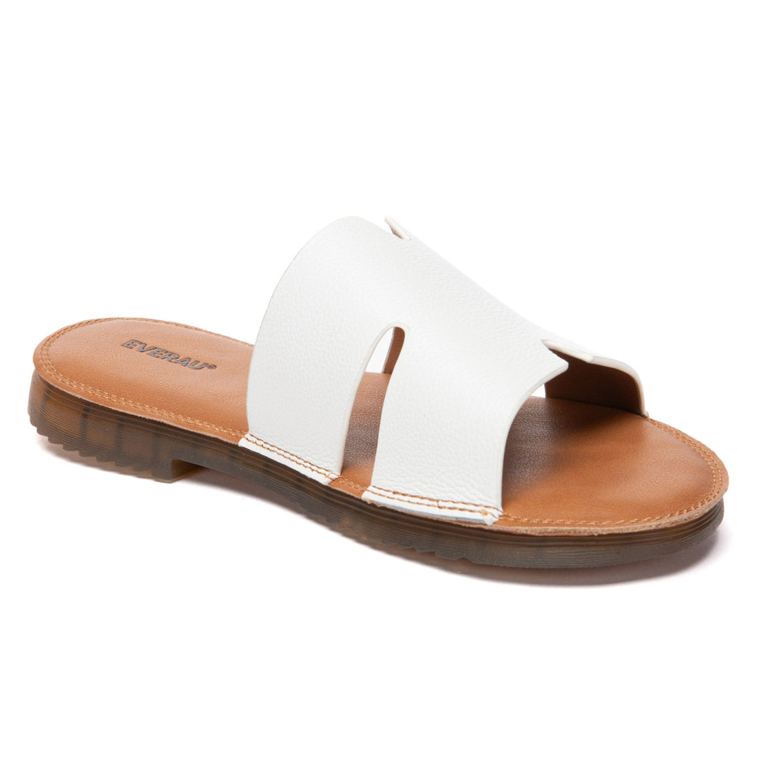 Leather Woven Flat Slides - UGG Direct Online