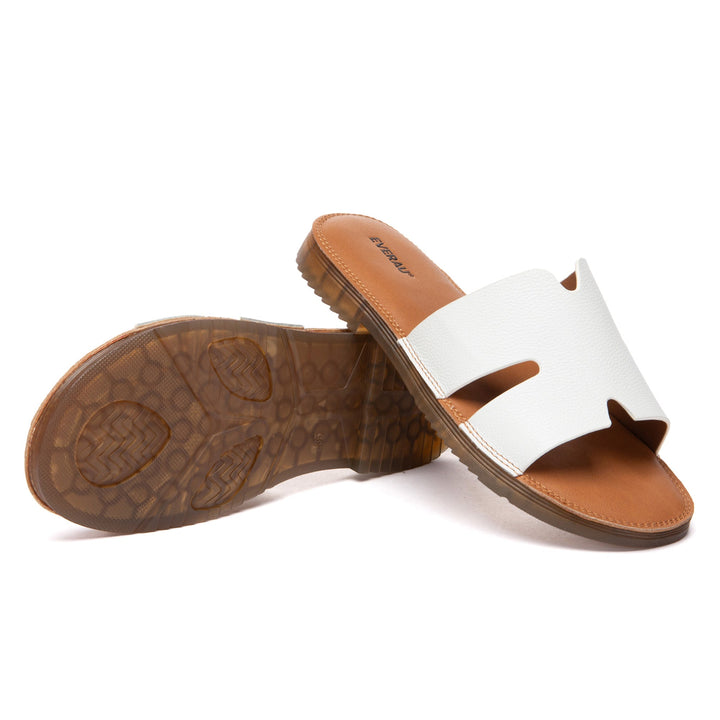 Leather Woven Flat Slides - UGG Direct Online