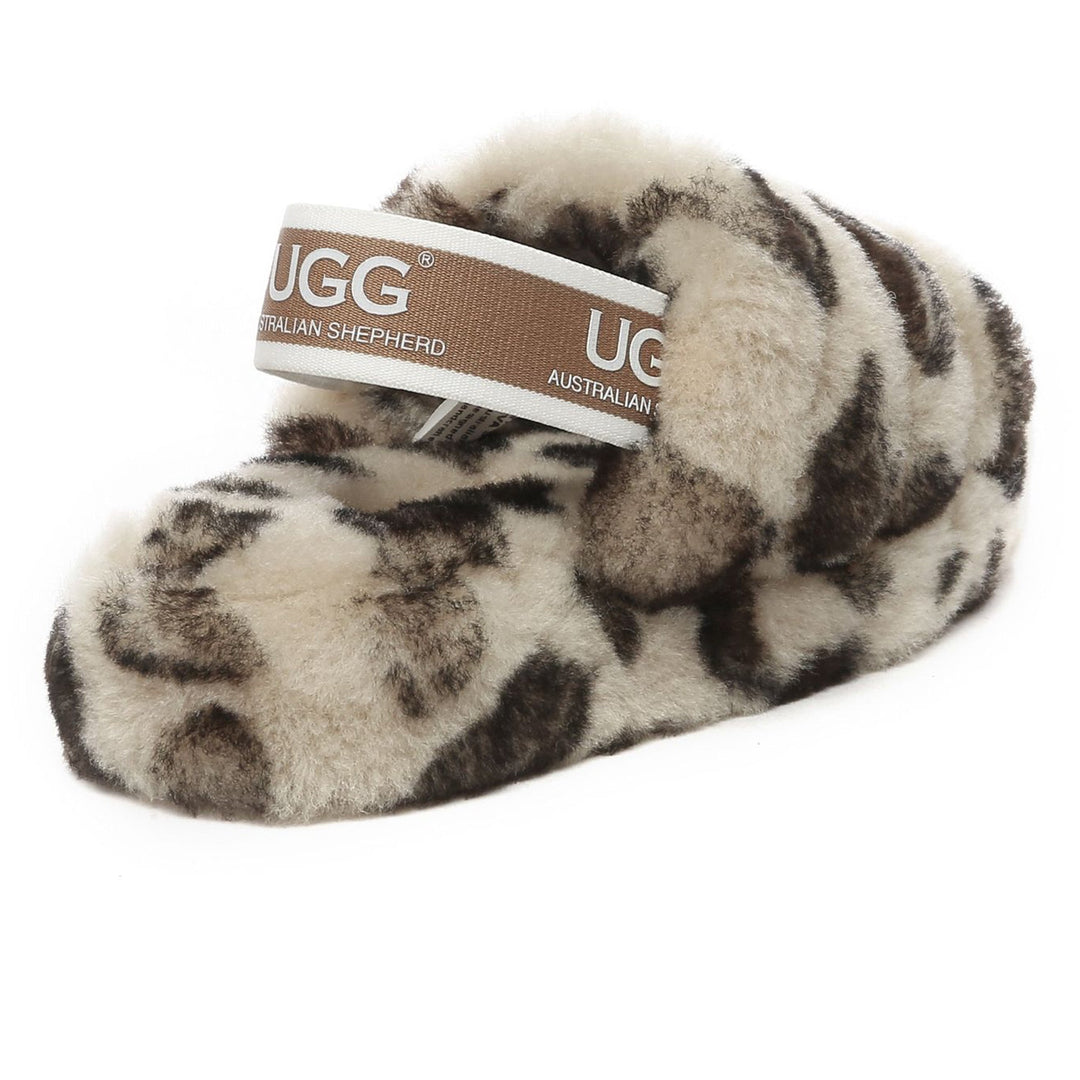 Leopard Kids UGG Slippers - UGG Direct Online