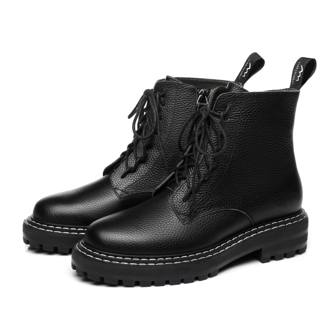 Logan Black Leather Boots - UGG Direct Online