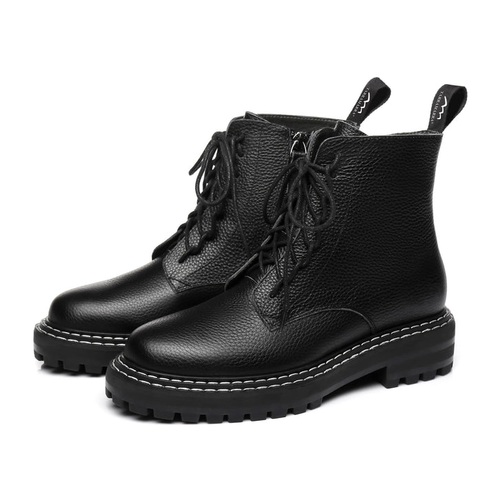 Logan Black Leather Boots - UGG Direct Online