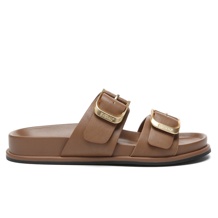Manisha Buckle Leather Sandals