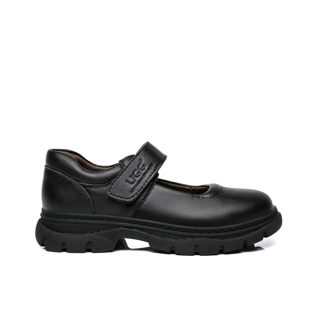 Mary Jane Velcro Strap Leather School UGG Shoes - UGG Direct Online