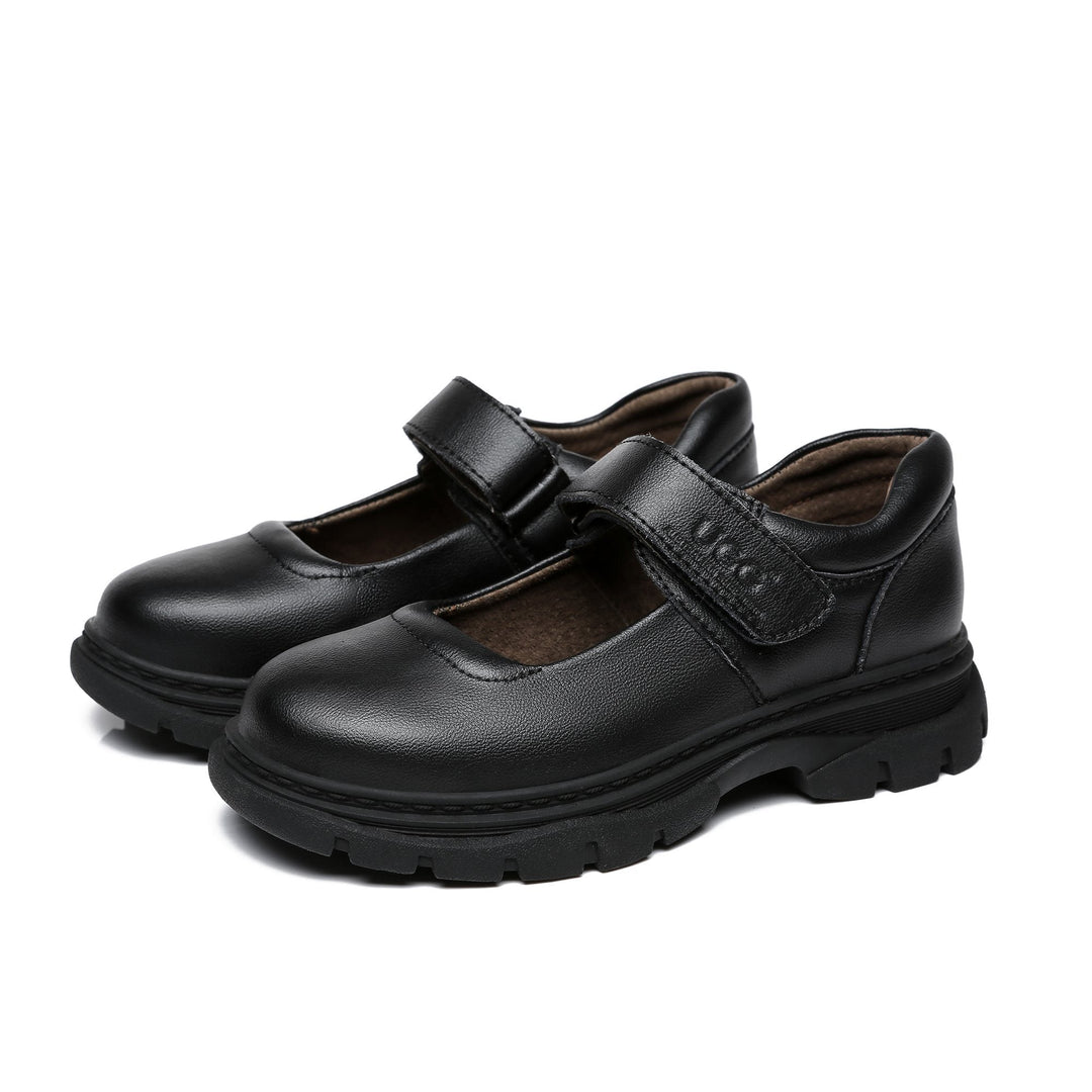 Mary Jane Velcro Strap Leather School UGG Shoes - UGG Direct Online