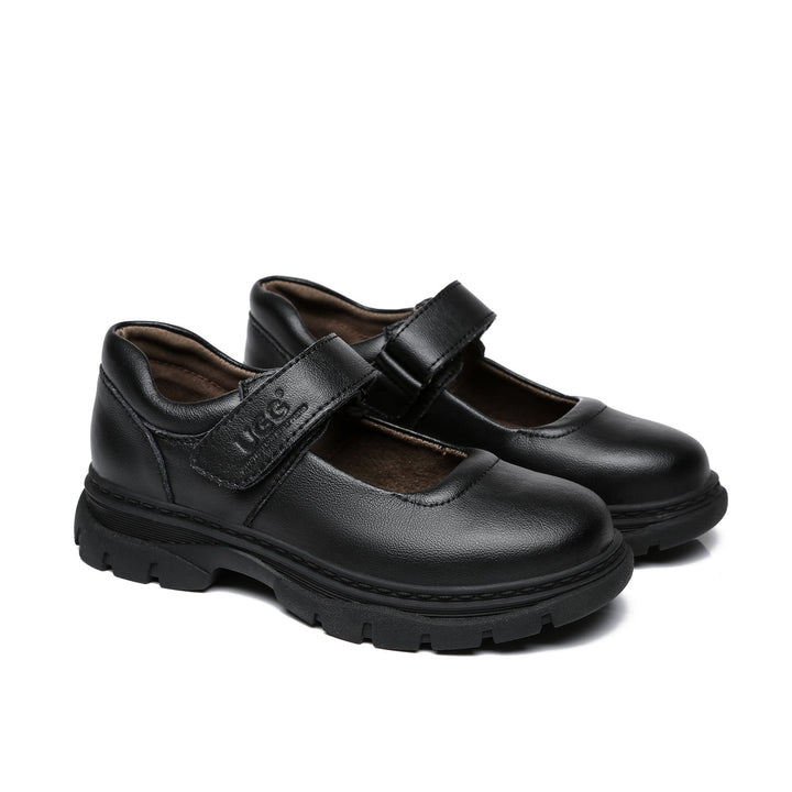 Mary Jane Velcro Strap Leather School UGG Shoes - UGG Direct Online