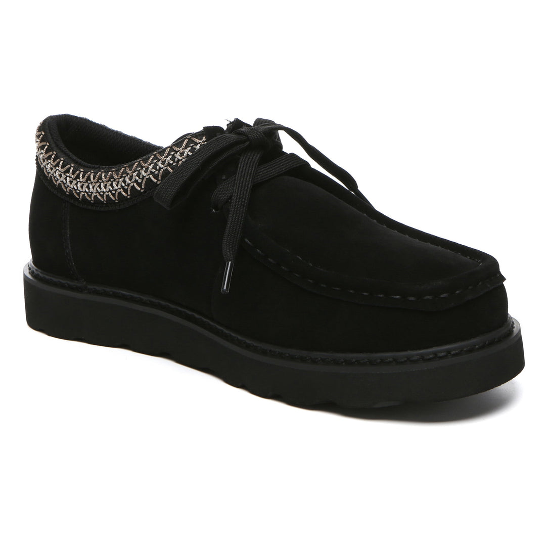 Men Leather Kenzie Lace Up Casual Shoes - UGG Direct Online