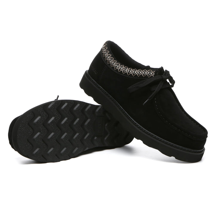 Men Leather Kenzie Lace Up Casual Shoes - UGG Direct Online