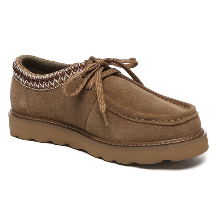 Men Leather Kenzie Lace Up Casual Shoes - UGG Direct Online