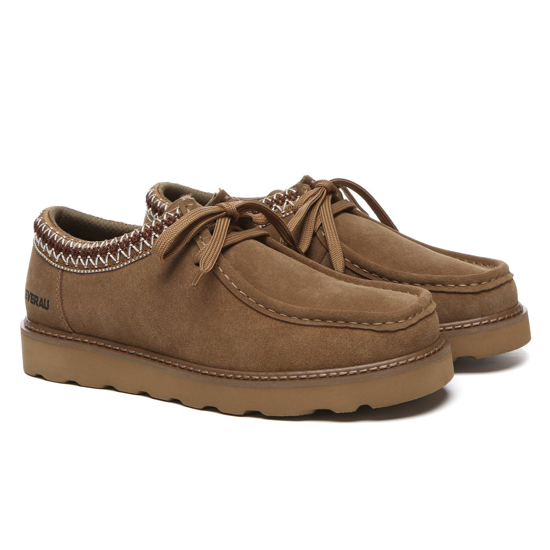 Men Leather Kenzie Lace Up Casual Shoes - UGG Direct Online