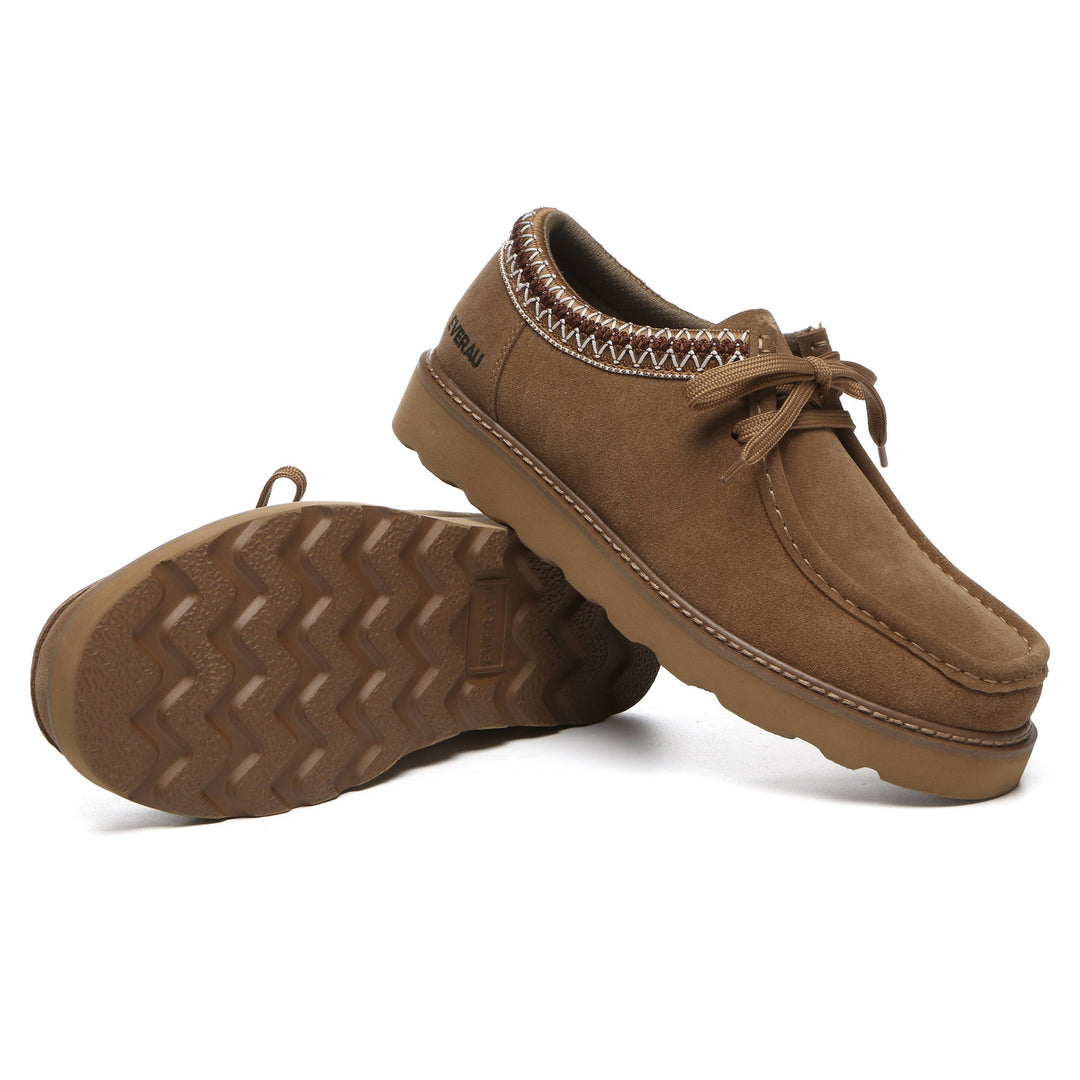 Men Leather Kenzie Lace Up Casual Shoes - UGG Direct Online