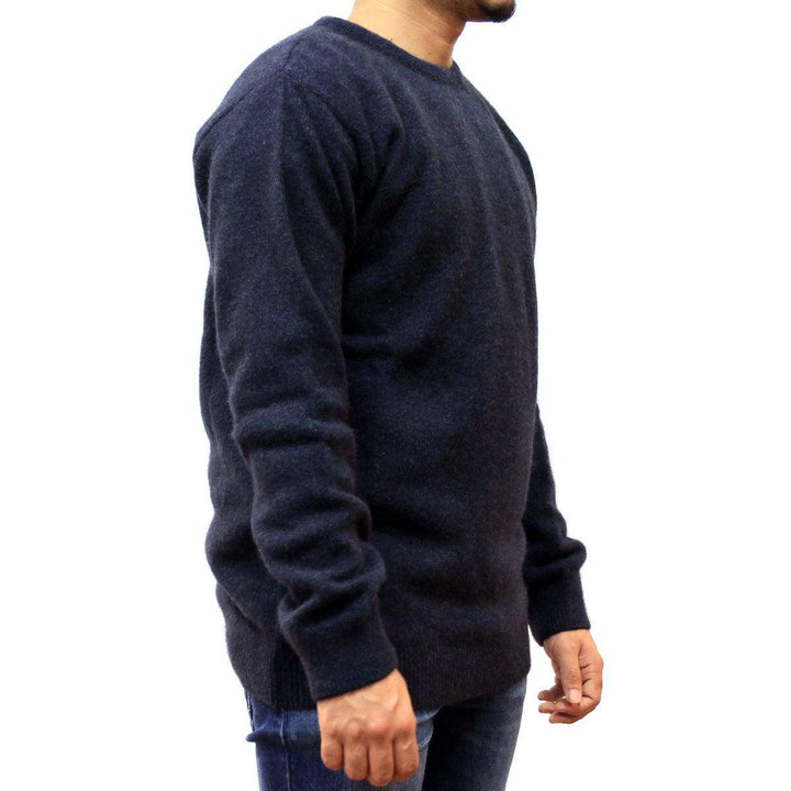 Mens Crew Neck Possum Merino Jumper - Indigo - UGG Direct Online