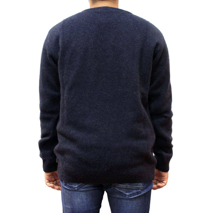 Mens Crew Neck Possum Merino Jumper - Indigo - UGG Direct Online