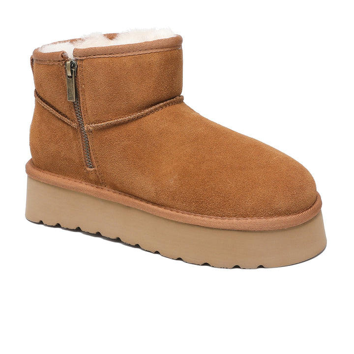 Merino Ultra Mini Zipper Platform UGG Boots - UGG Direct Online