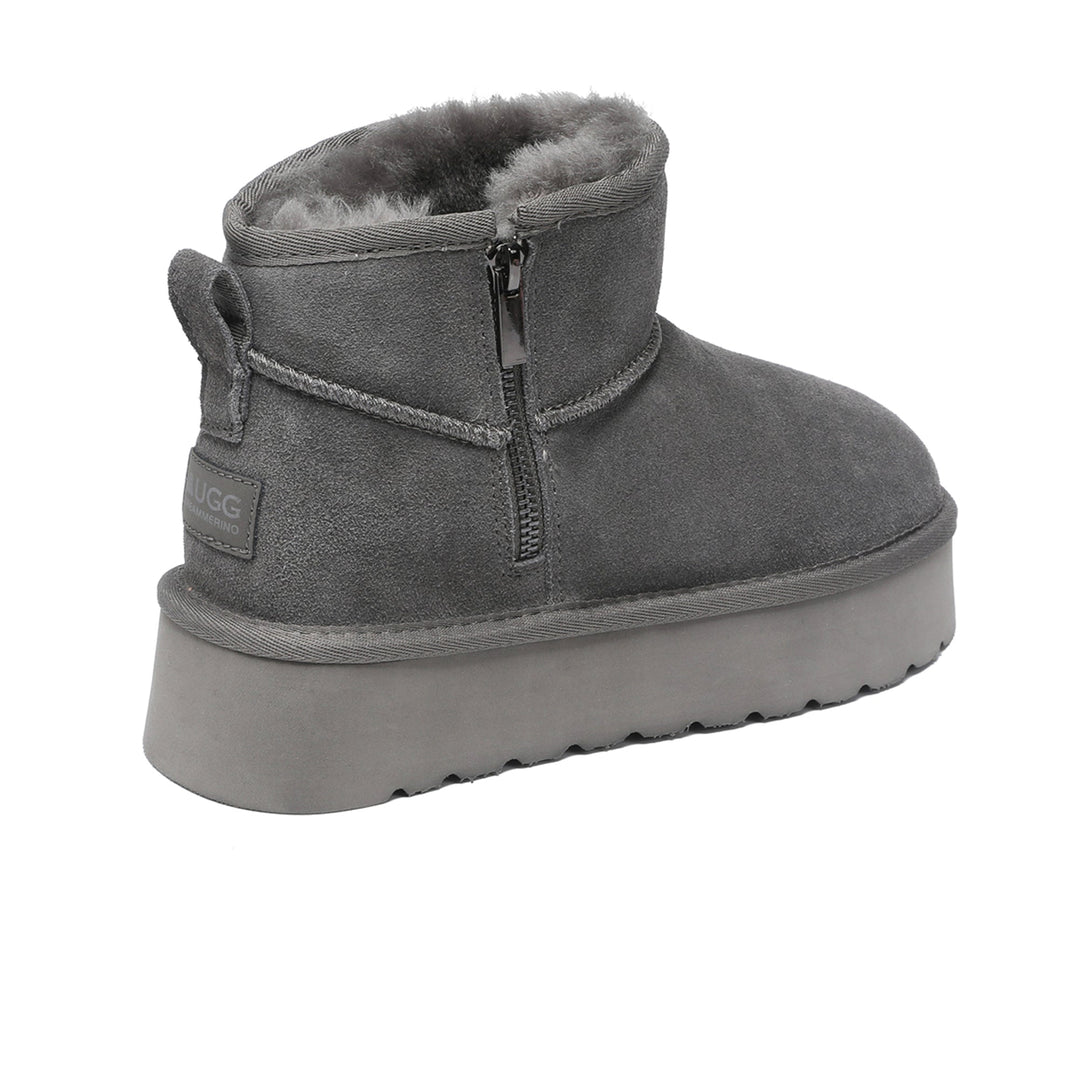 Merino Ultra Mini Zipper Platform UGG Boots - UGG Direct Online