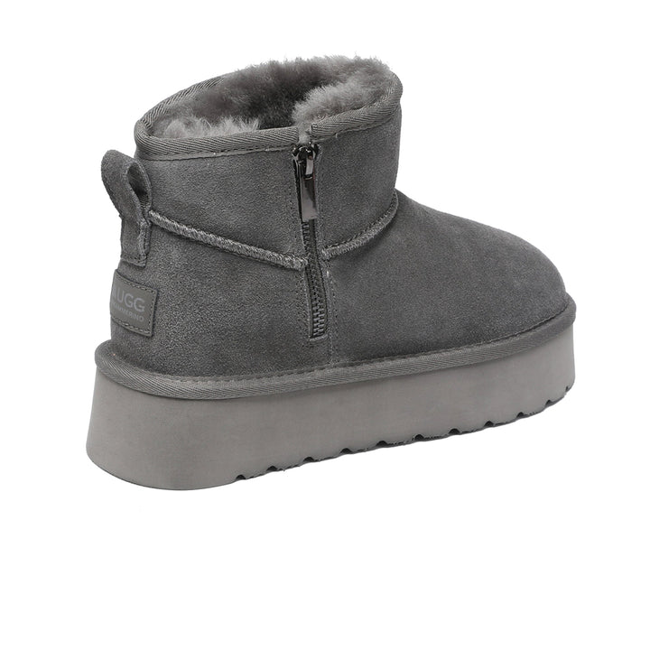 Merino Ultra Mini Zipper Platform UGG Boots - UGG Direct Online