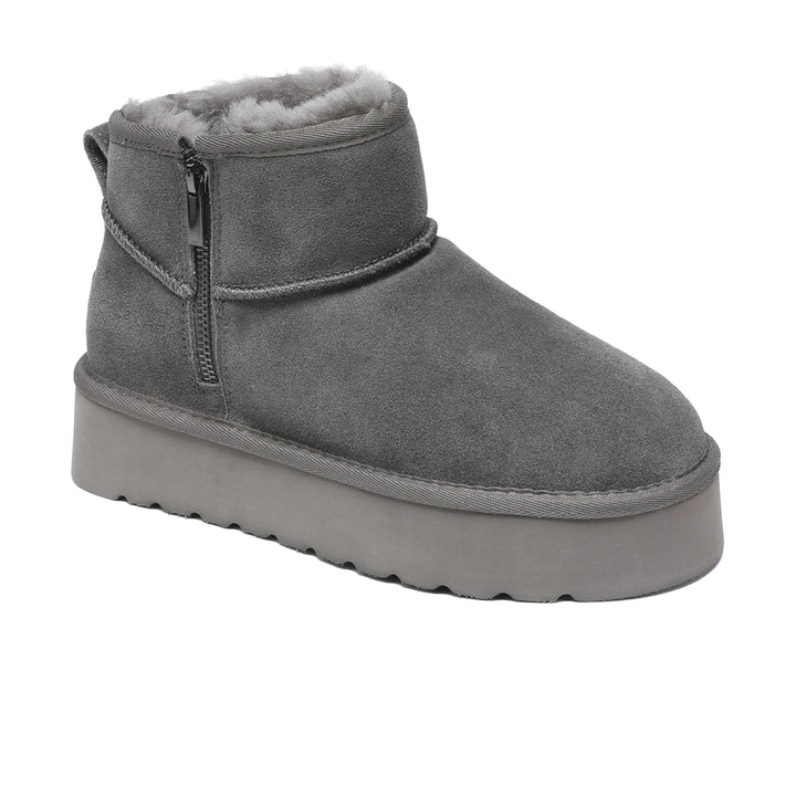 Merino Ultra Mini Zipper Platform UGG Boots - UGG Direct Online