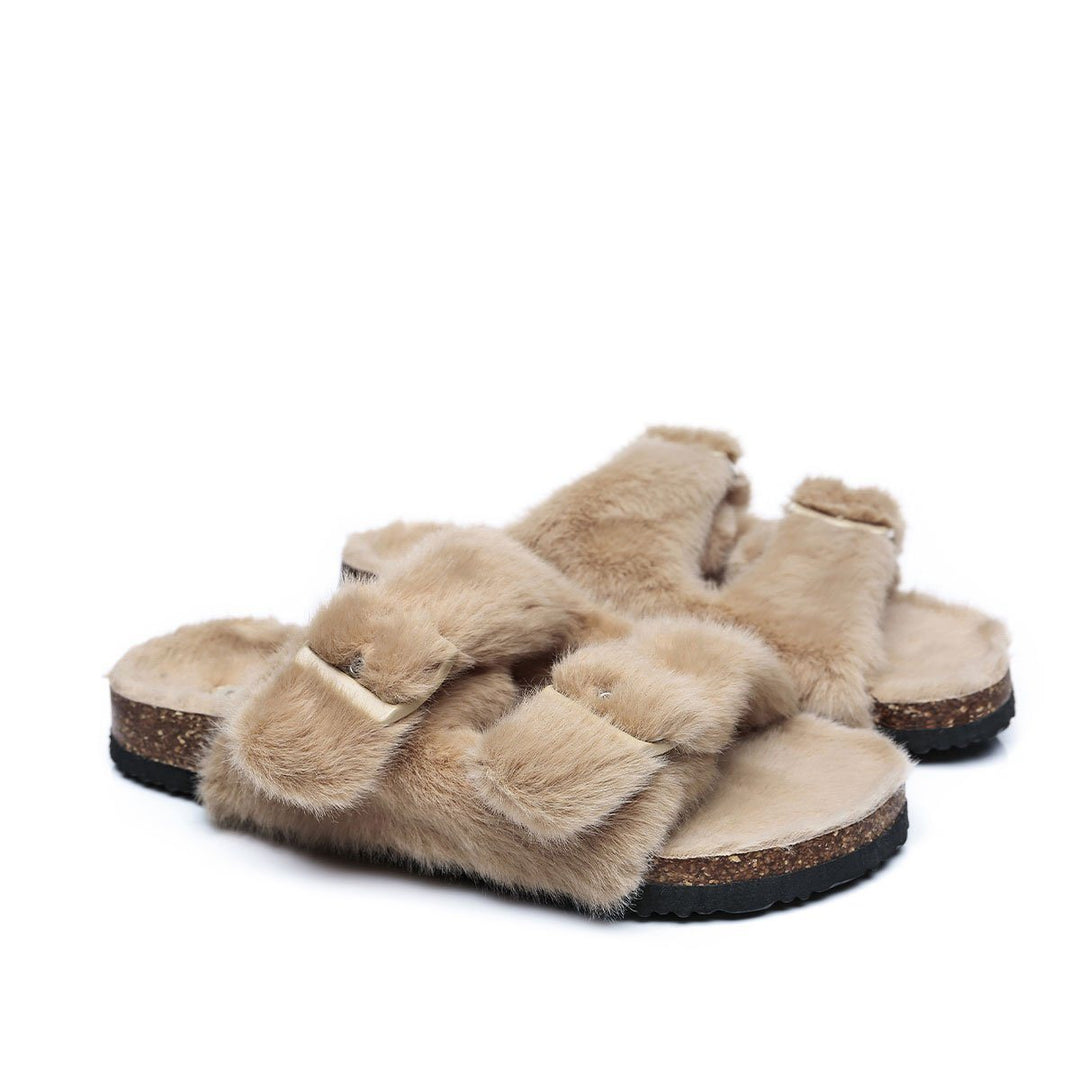 Mila Women fluffy UGG Sandal - UGG Direct Online