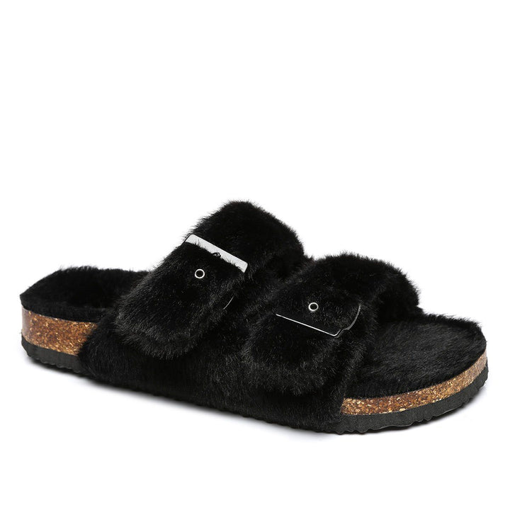 Mila Women fluffy UGG Sandal - UGG Direct Online