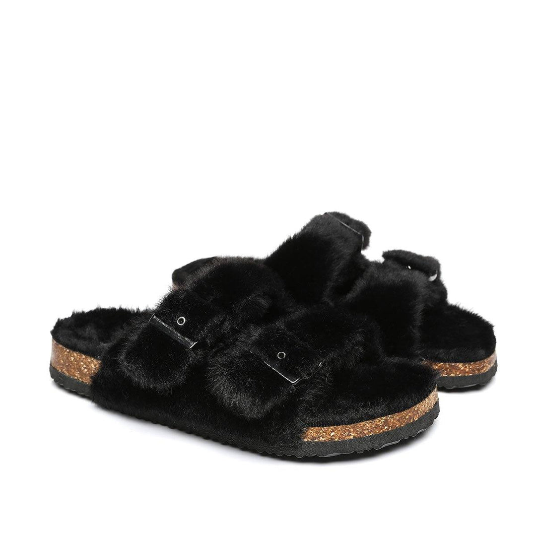 Mila Women fluffy UGG Sandal - UGG Direct Online