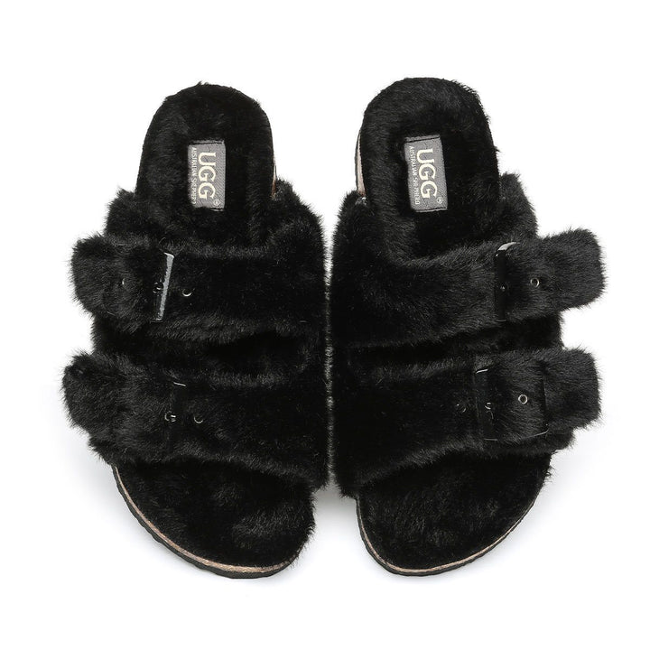 Mila Women fluffy UGG Sandal - UGG Direct Online