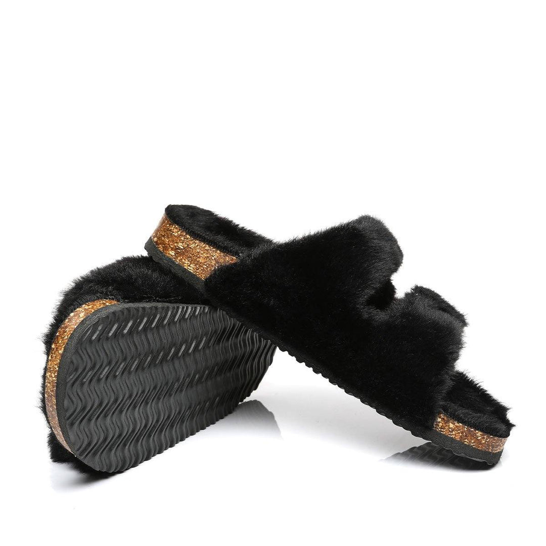 Mila Women fluffy UGG Sandal - UGG Direct Online
