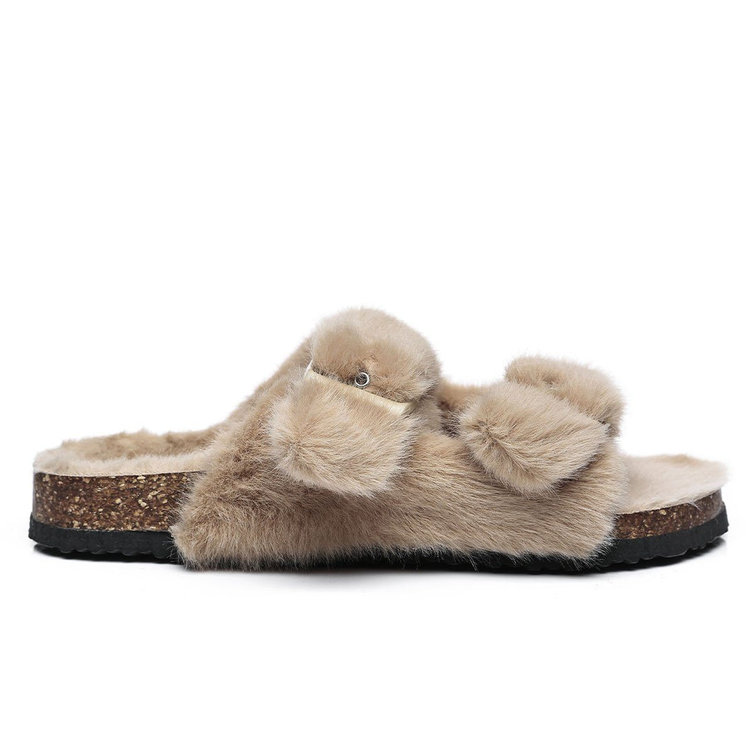 Mila Women fluffy UGG Sandal - UGG Direct Online