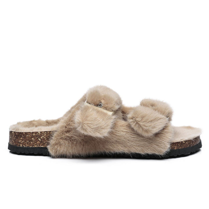Mila Women fluffy UGG Sandal - UGG Direct Online