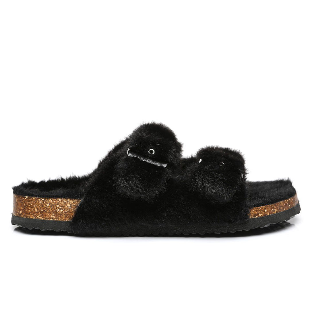 Mila Women fluffy UGG Sandal - UGG Direct Online