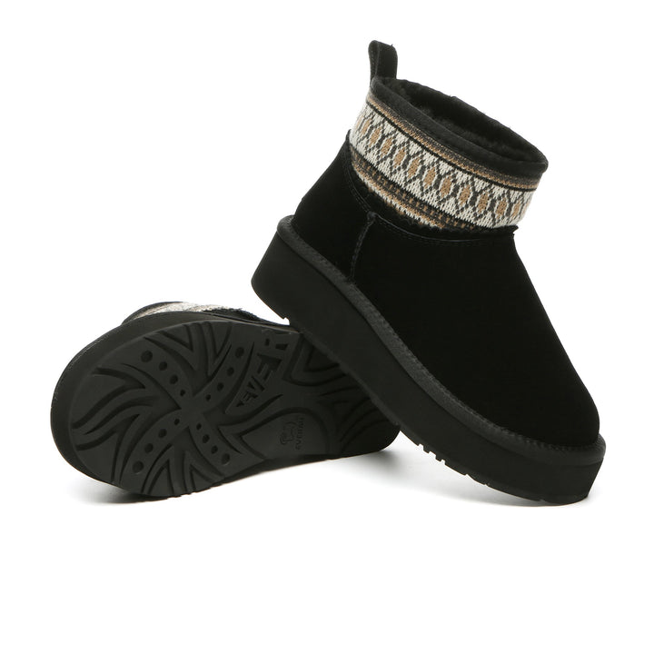 Mini Woven Ankle UGG Platform - UGG Direct Online