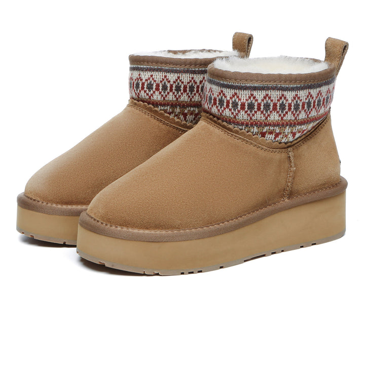 Mini Woven Ankle UGG Platform - UGG Direct Online