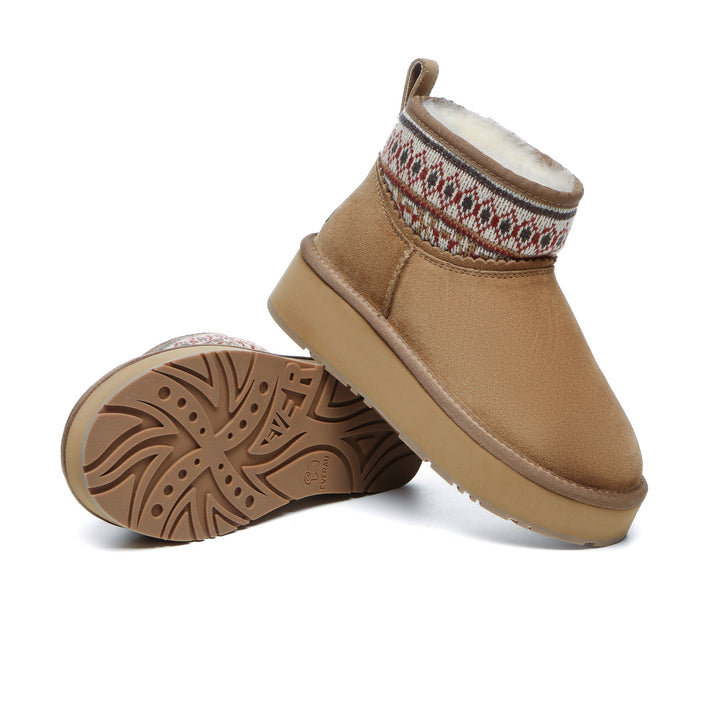 Mini Woven Ankle UGG Platform - UGG Direct Online