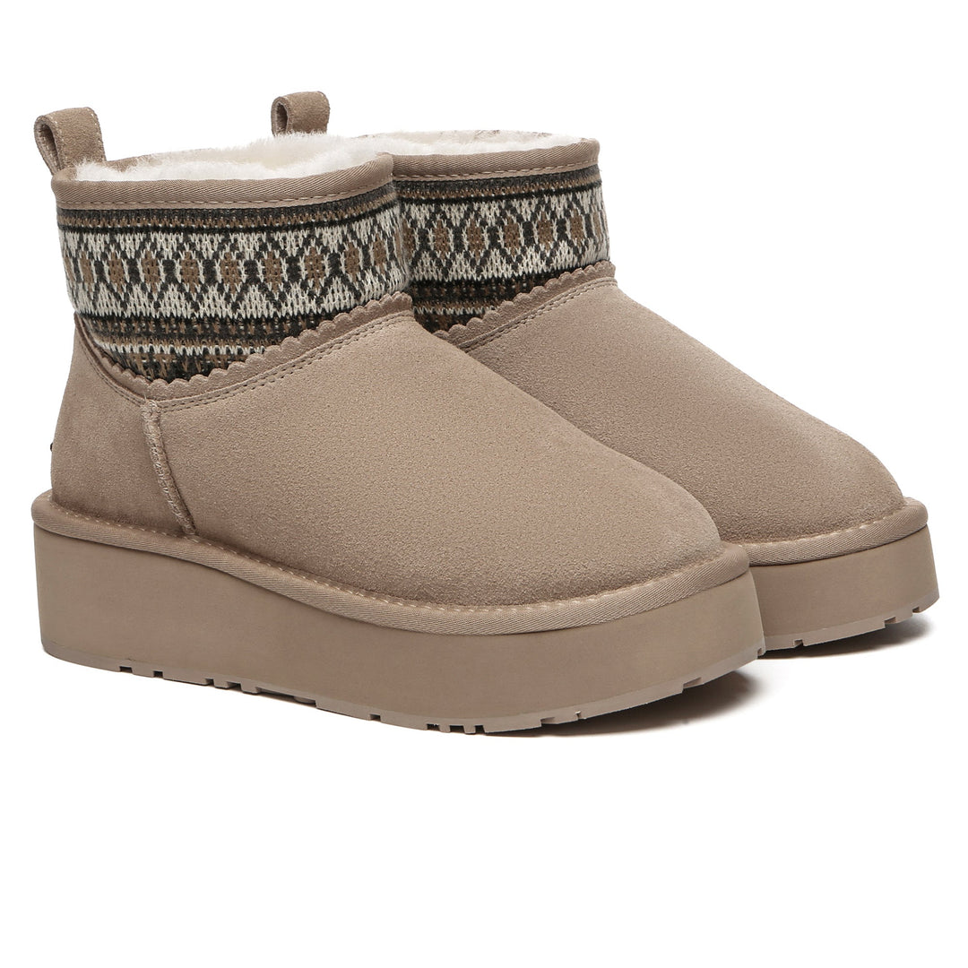 Mini Woven Ankle UGG Platform - UGG Direct Online
