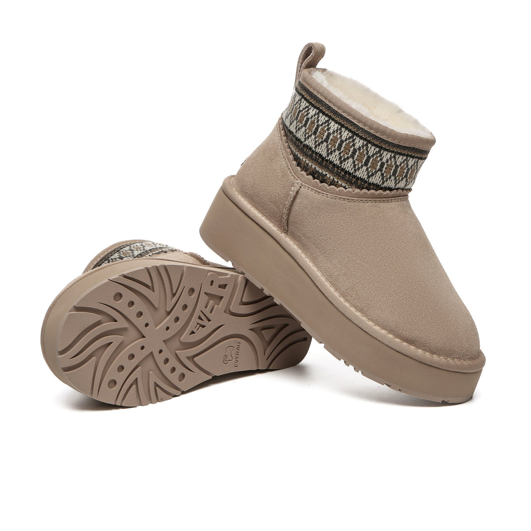 Mini Woven Ankle UGG Platform - UGG Direct Online