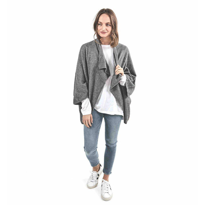 Moss Stitch Possum Merino Wool Shrug Cardigan - Mist - UGG Direct Online