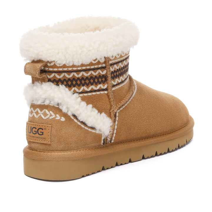 Nordic Pattern Shearling UGG Boots - UGG Direct Online