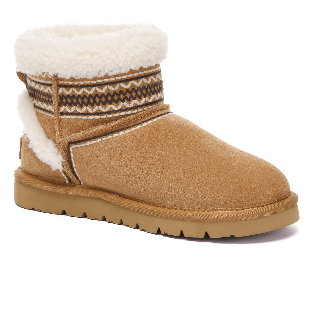 Nordic Pattern Shearling UGG Boots - UGG Direct Online