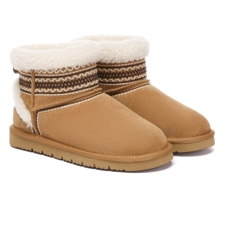 Nordic Pattern Shearling UGG Boots - UGG Direct Online
