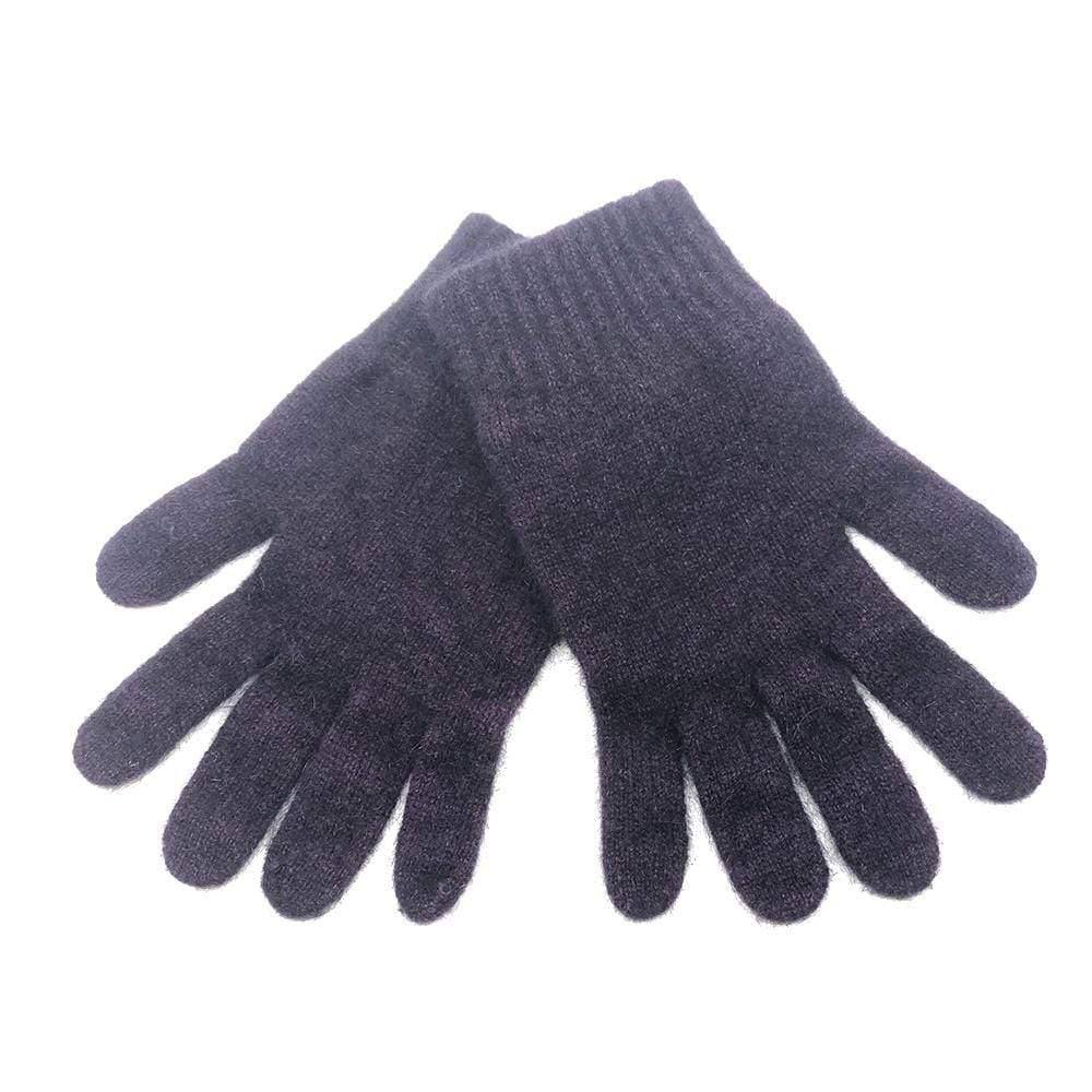 Plain Possum Merino Gloves - Grape - UGG Direct Online
