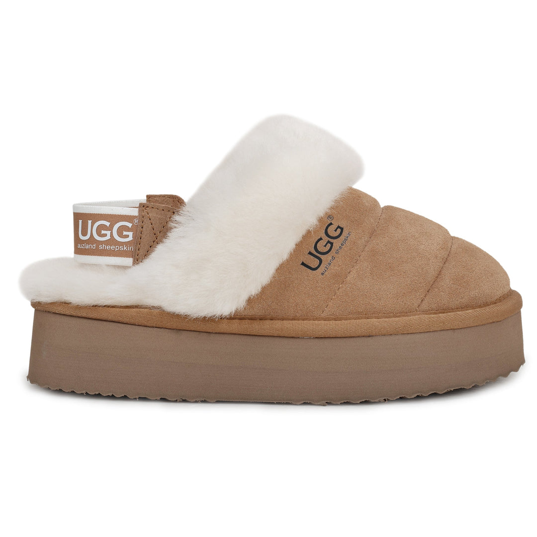 Platform 3-in-1 Puffer Straps Scuff UGG Slippers - UGG Direct Online