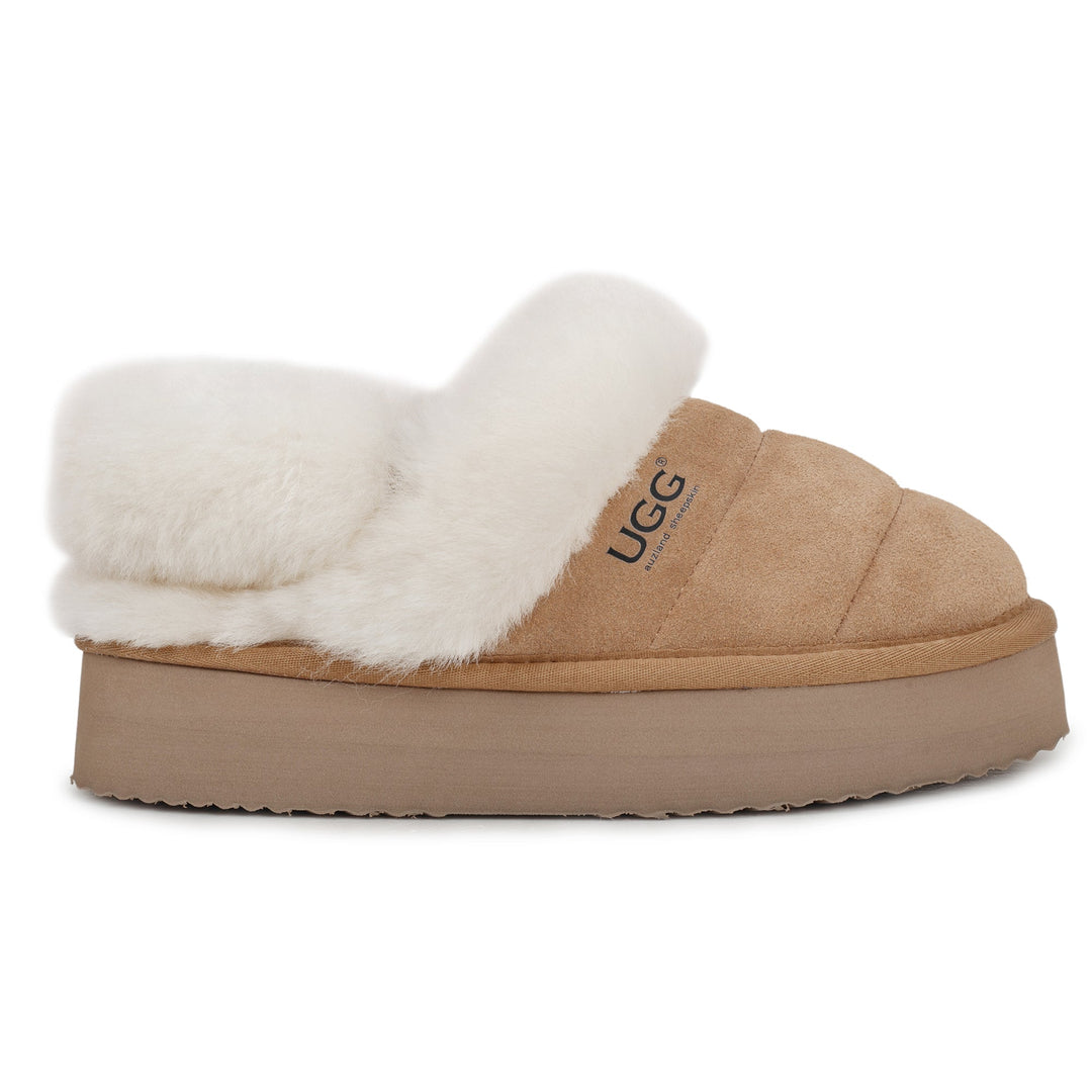 Platform 3-in-1 Puffer Straps Scuff UGG Slippers - UGG Direct Online