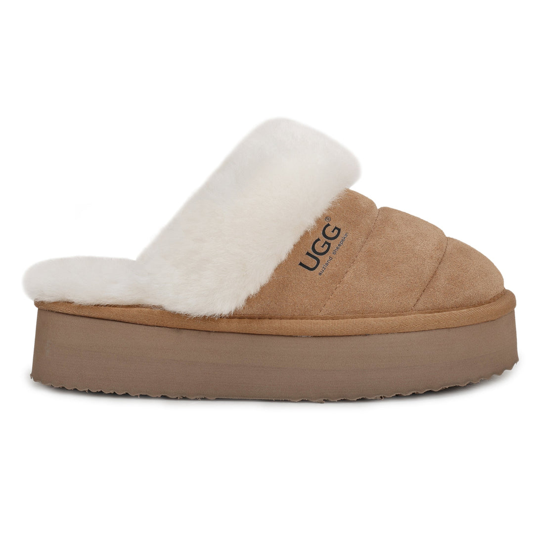 Platform 3-in-1 Puffer Straps Scuff UGG Slippers - UGG Direct Online