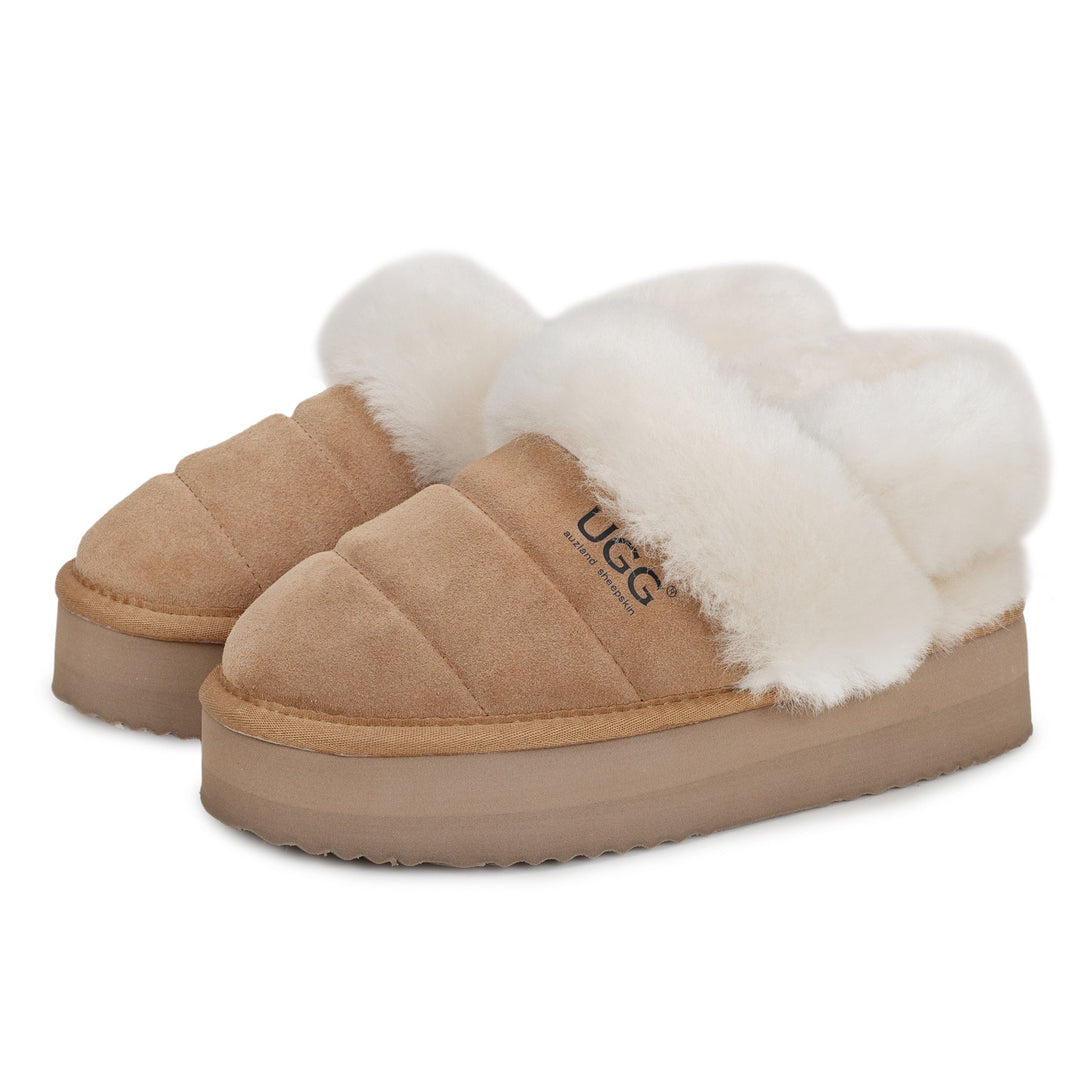 Platform 3-in-1 Puffer Straps Scuff UGG Slippers - UGG Direct Online