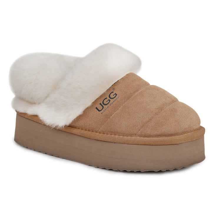 Platform 3-in-1 Puffer Straps Scuff UGG Slippers - UGG Direct Online