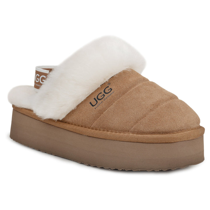 Platform 3-in-1 Puffer Straps Scuff UGG Slippers - UGG Direct Online