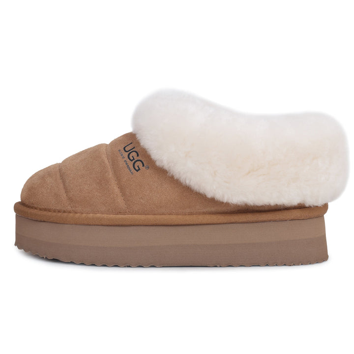 Platform Ankle Puffer UGG Slippers - UGG Direct Online