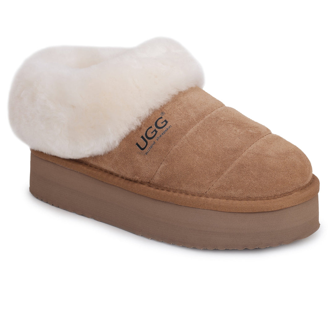 Platform Ankle Puffer UGG Slippers - UGG Direct Online