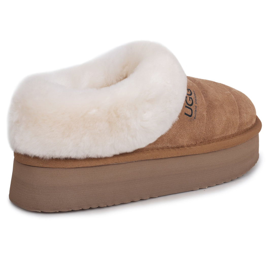 Platform Ankle Puffer UGG Slippers - UGG Direct Online