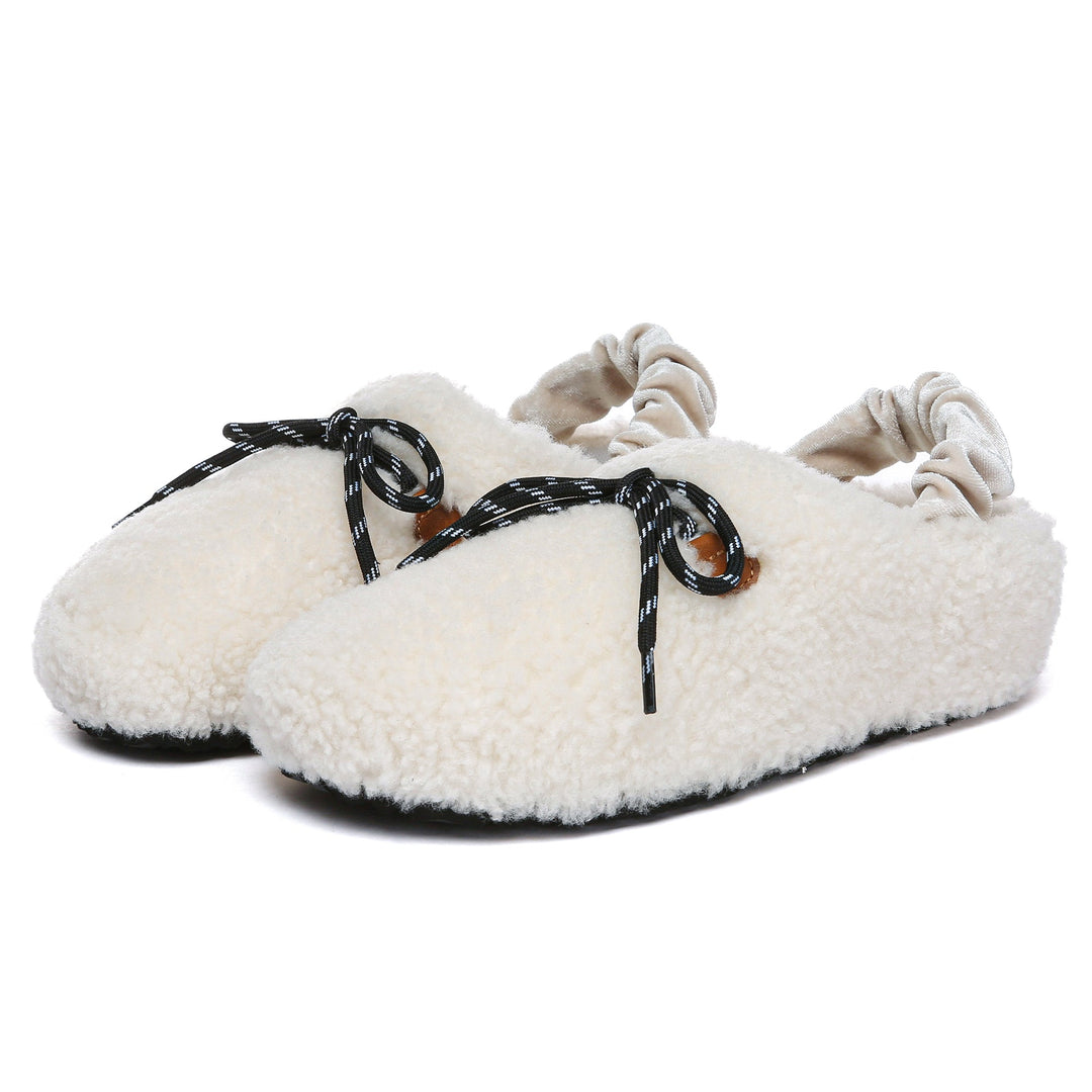 PlushCozy Slingback Lace UGG Slippers - UGG Direct Online