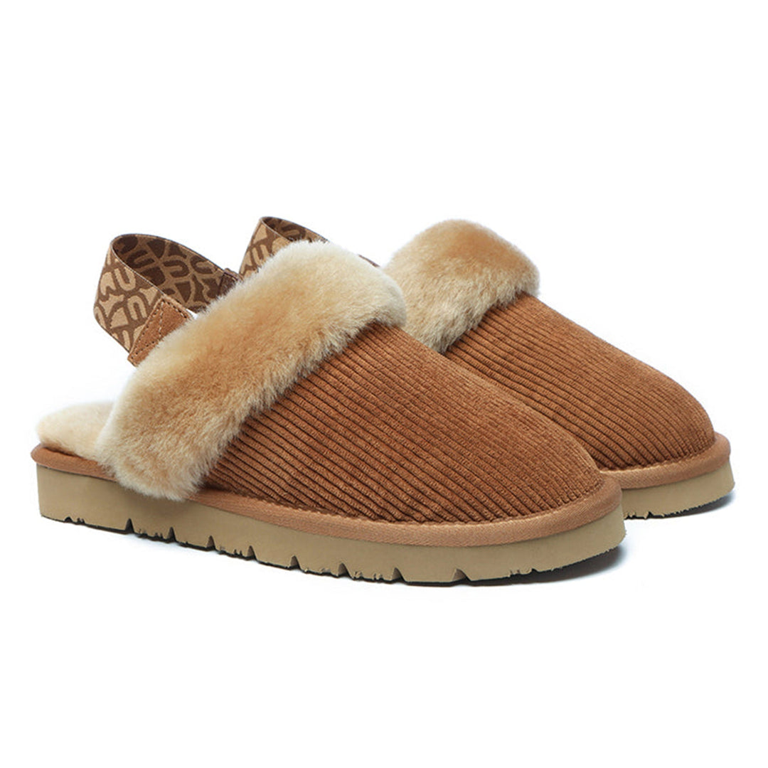 Premium Comfort Sole Vintage Slingback UGG Slipper - UGG Direct Online