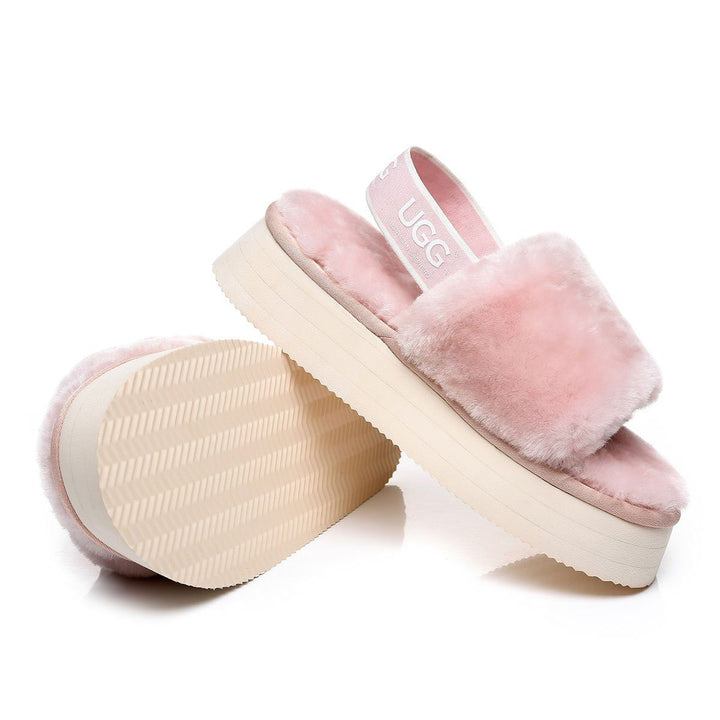 Premium Fluff UGG Platform Slides - UGG Direct Online